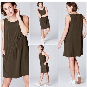 J.Jill Fit Sleeveless Midi Dress Petite Size MP